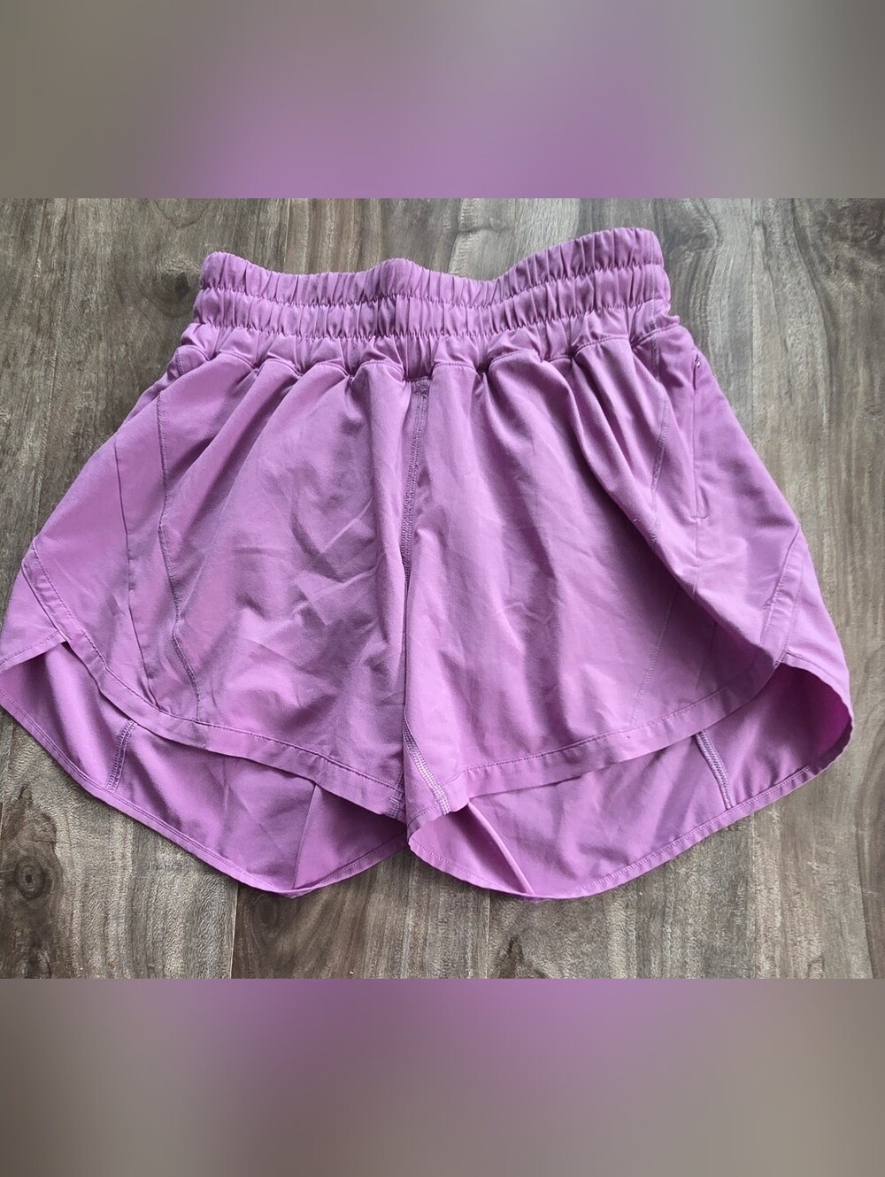 lululemon Track That 5" athletica Lavender. Mid-rise
